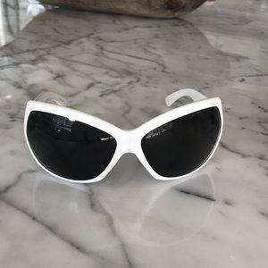 Von zipper white sunglasses